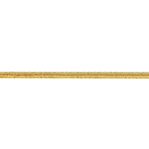 5mm Gold 213 Metallised Polyester Russia Braid