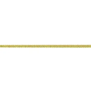 5mm Gold Metallised Polyester Russia Braid