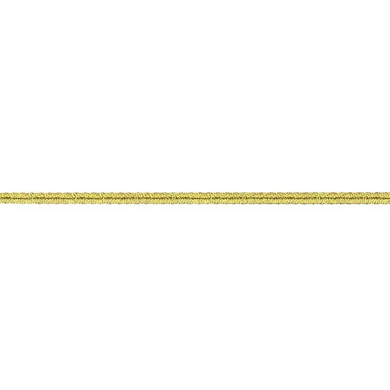 5mm Gold Metallised Polyester Russia Braid