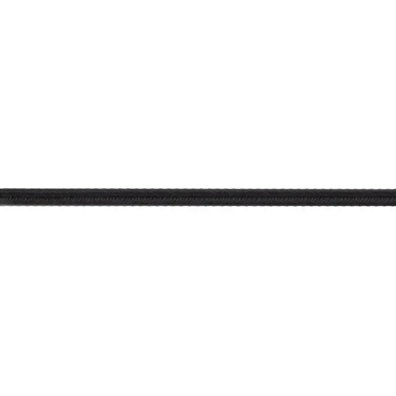 6.3mm Black Viscose Russia Braid