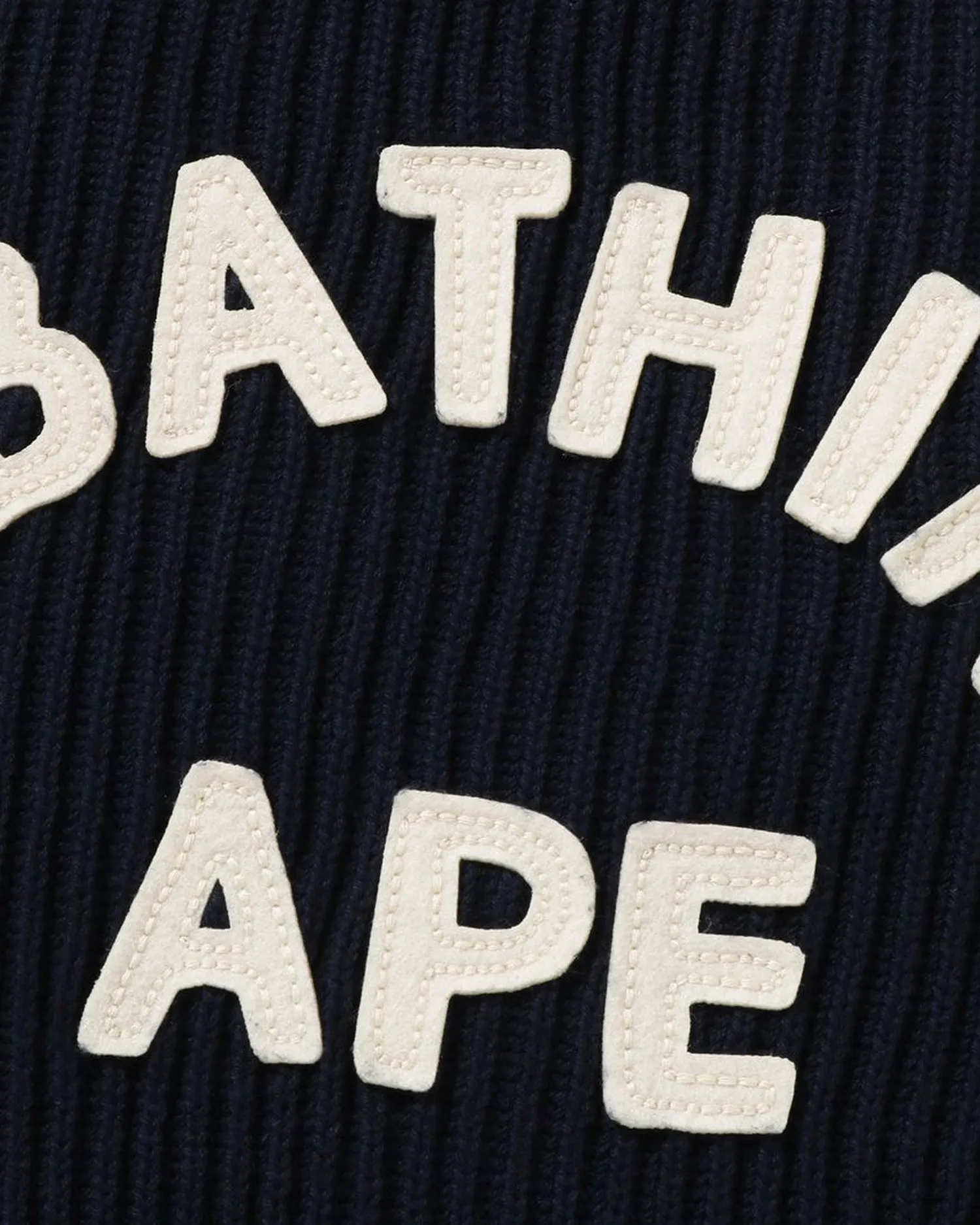 A Bathing Ape College Cardigan