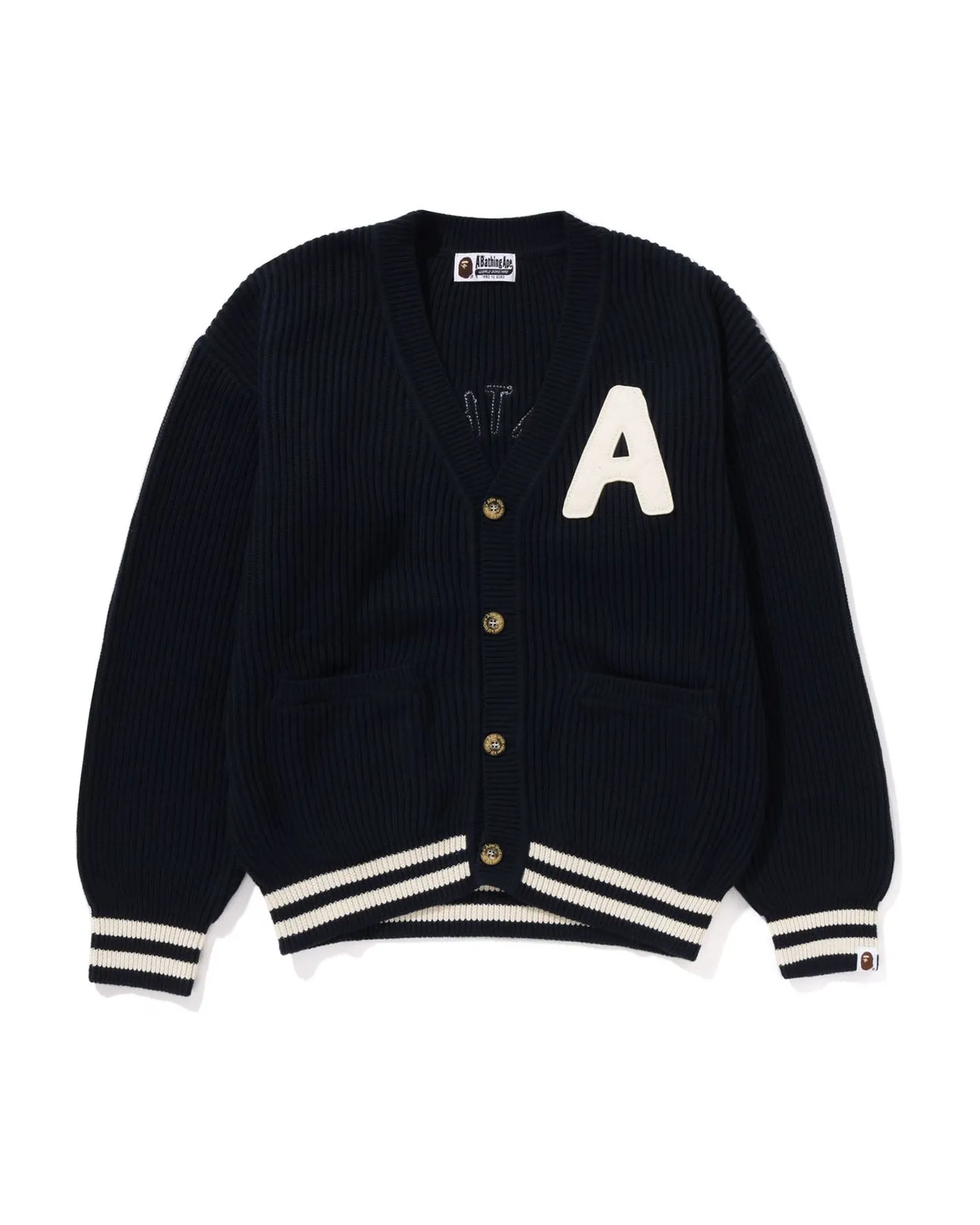 A Bathing Ape College Cardigan