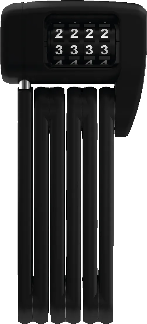 Abus Bordo Lite Combo 6055 -no Brkt Black Combo Lock