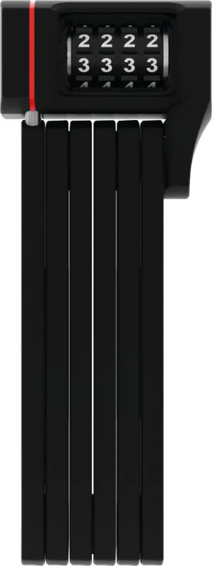 Abus Bordo U-grip 5700 Combo - 80cm Black Combo Lock