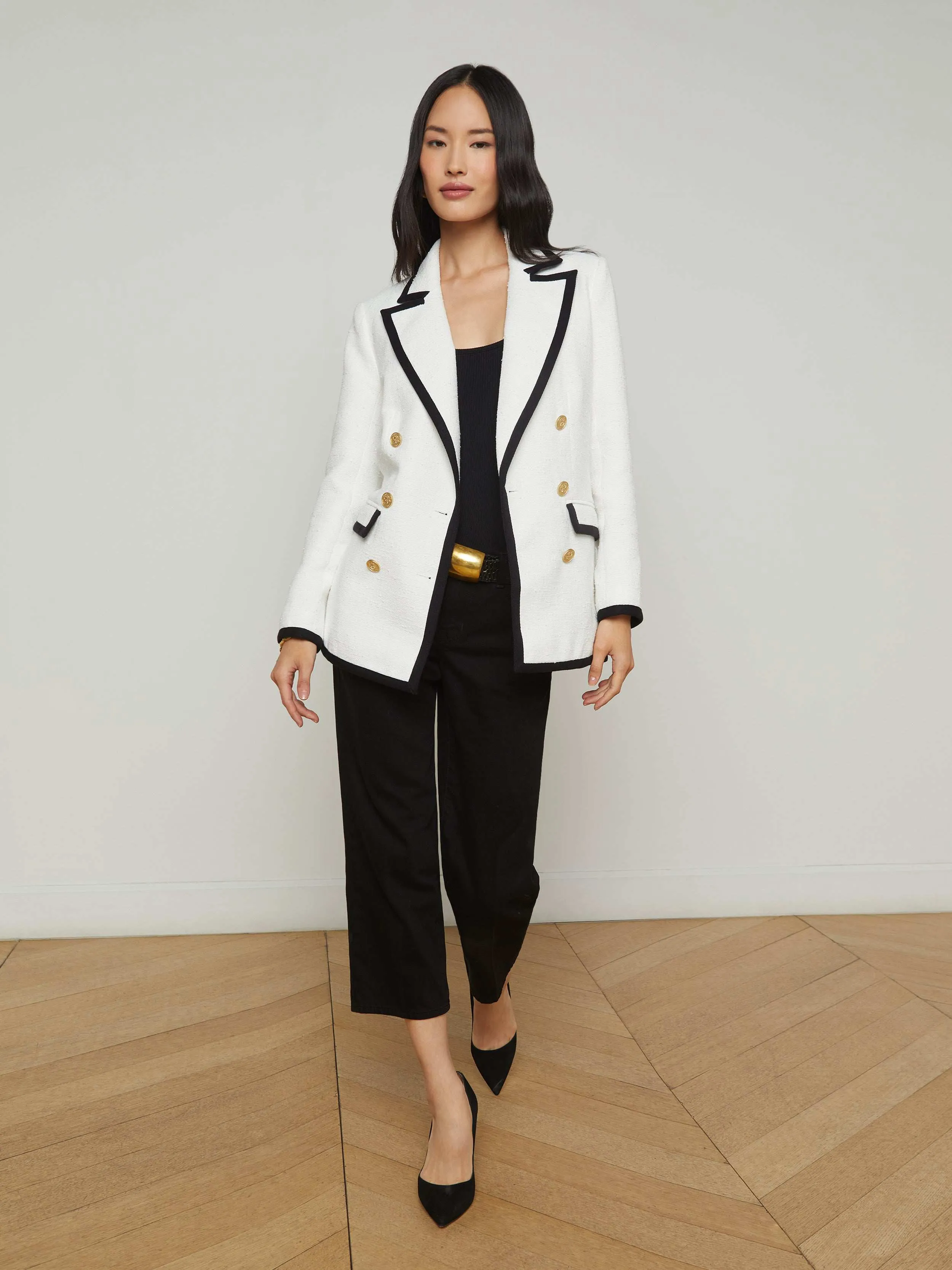 Aimee Oversized Tweed Blazer