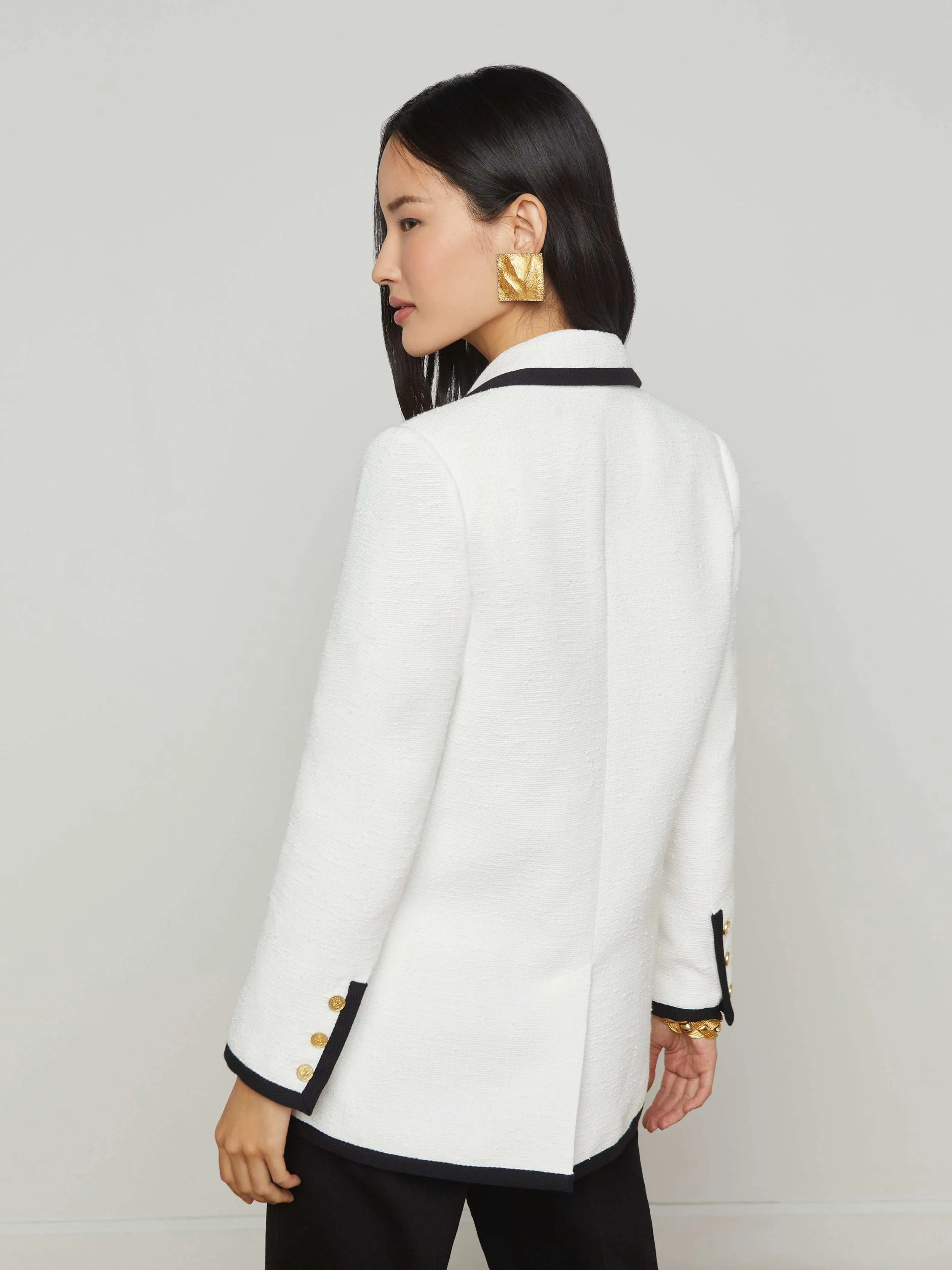 Aimee Oversized Tweed Blazer