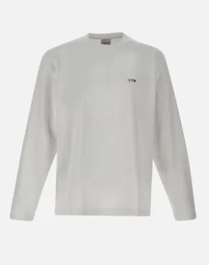 Arte Antwerpen vit långärmad grafisk t -shirt