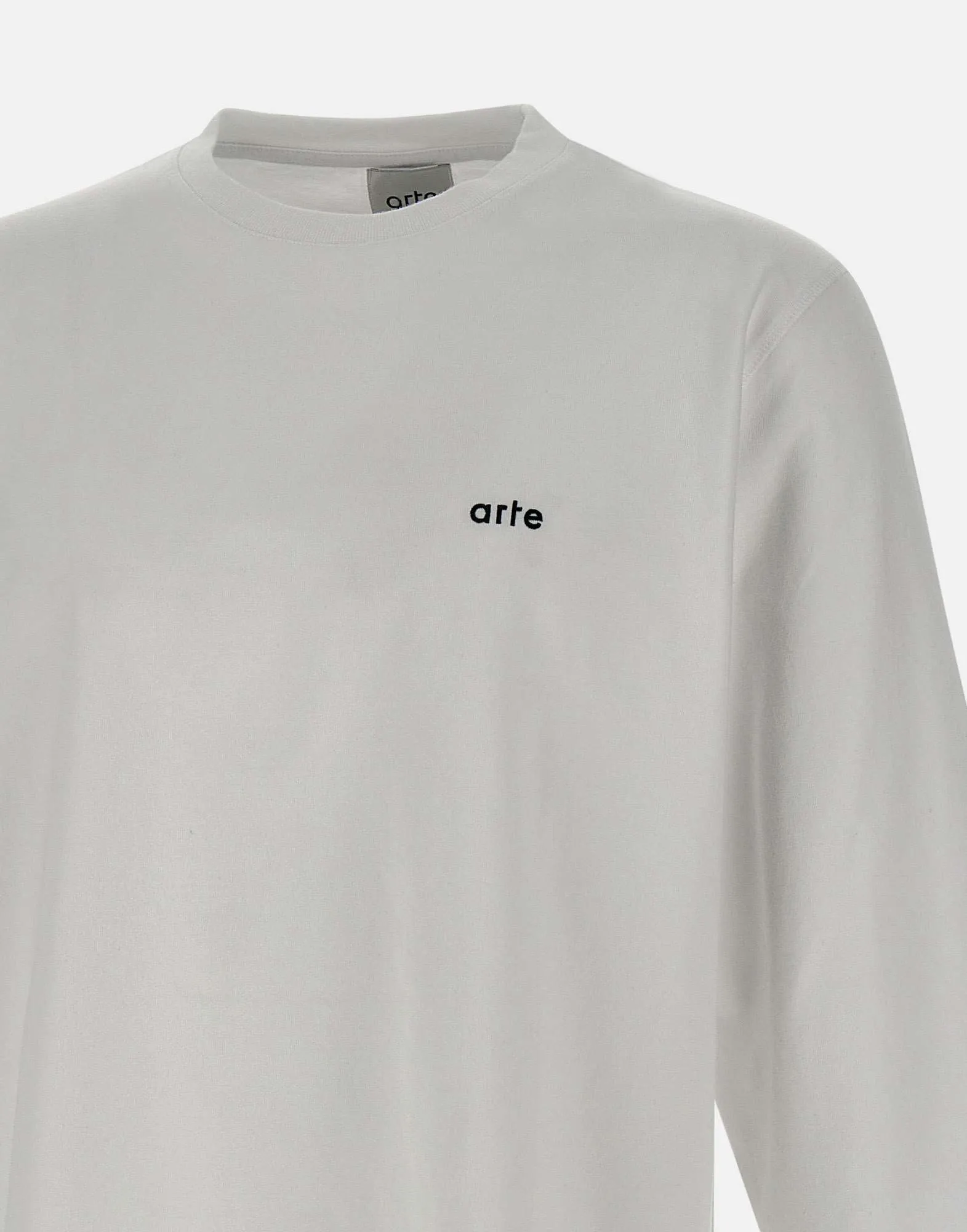 Arte Antwerpen vit långärmad grafisk t -shirt