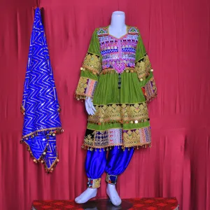Authentic Afghani Outfits for Kids | Stylish and Comfortable Wear Nk-401