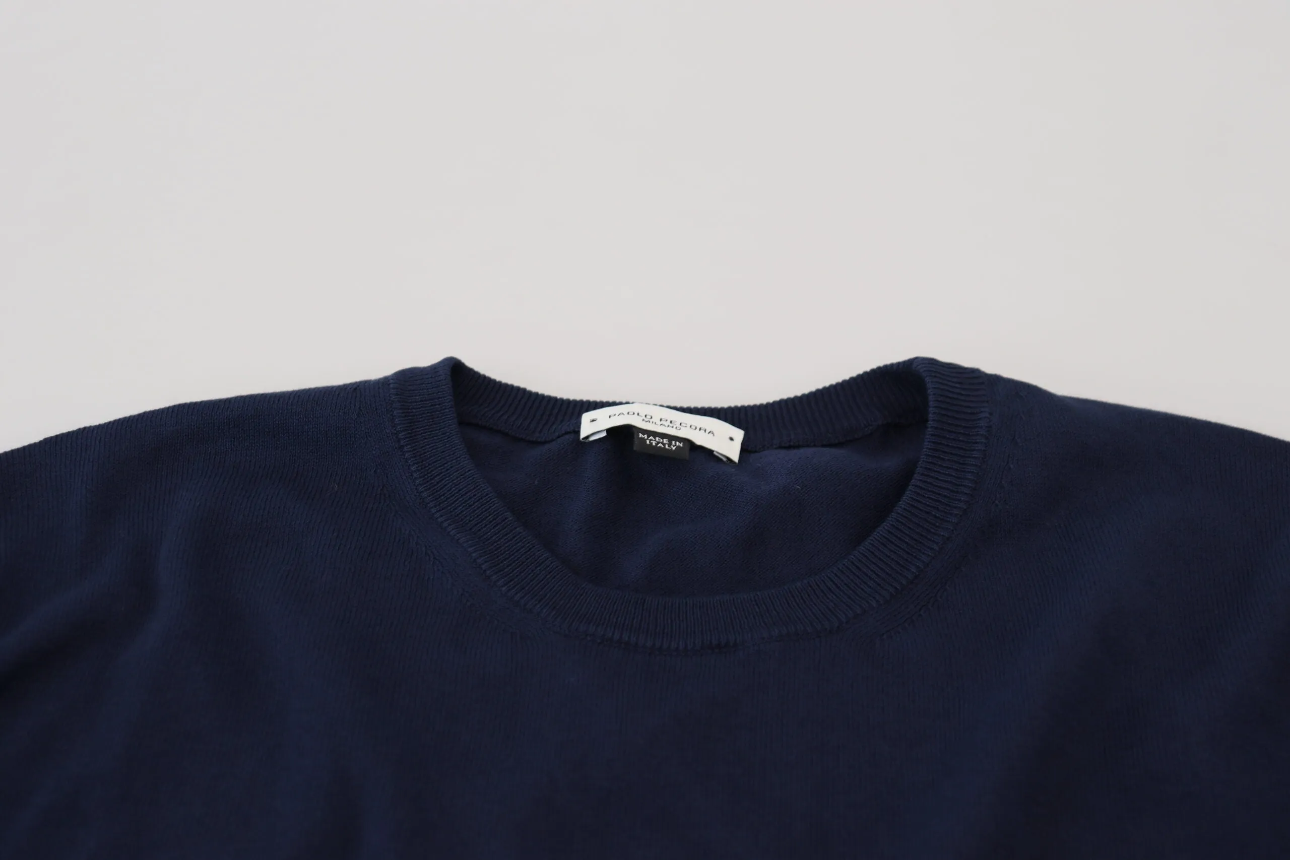 Authentic Crewneck Blue Pullover Sweater