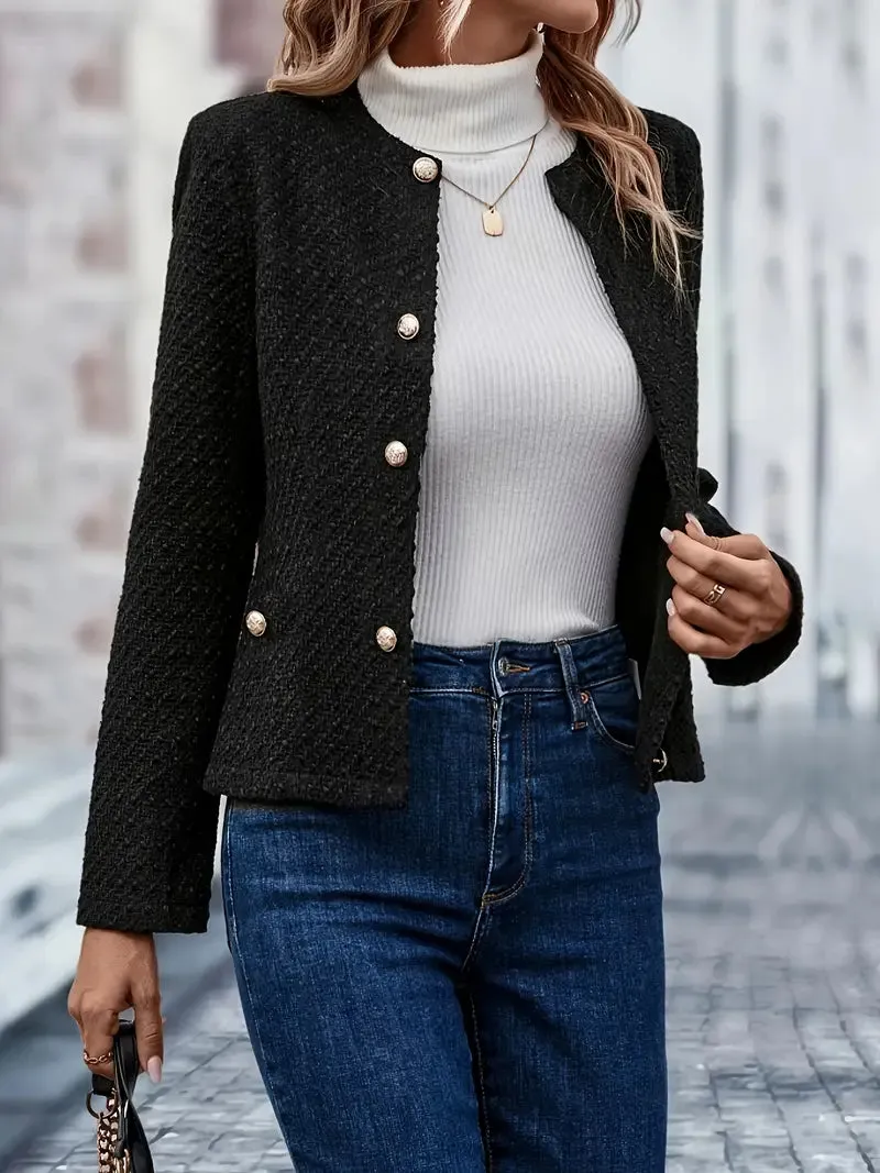 Avencea - Stylish Tweed Jacket for Special Occasions