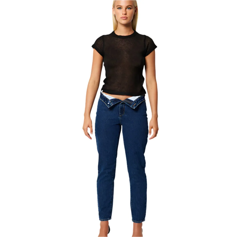 Baby Knit Tee - Womens