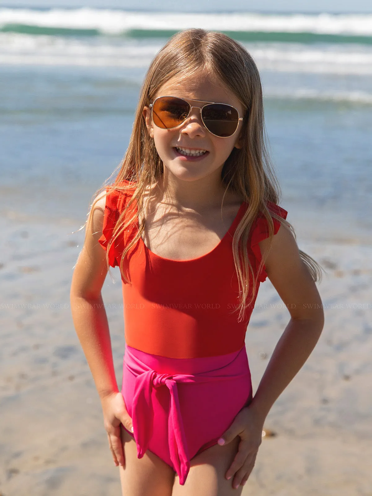Belted Knot One Piece