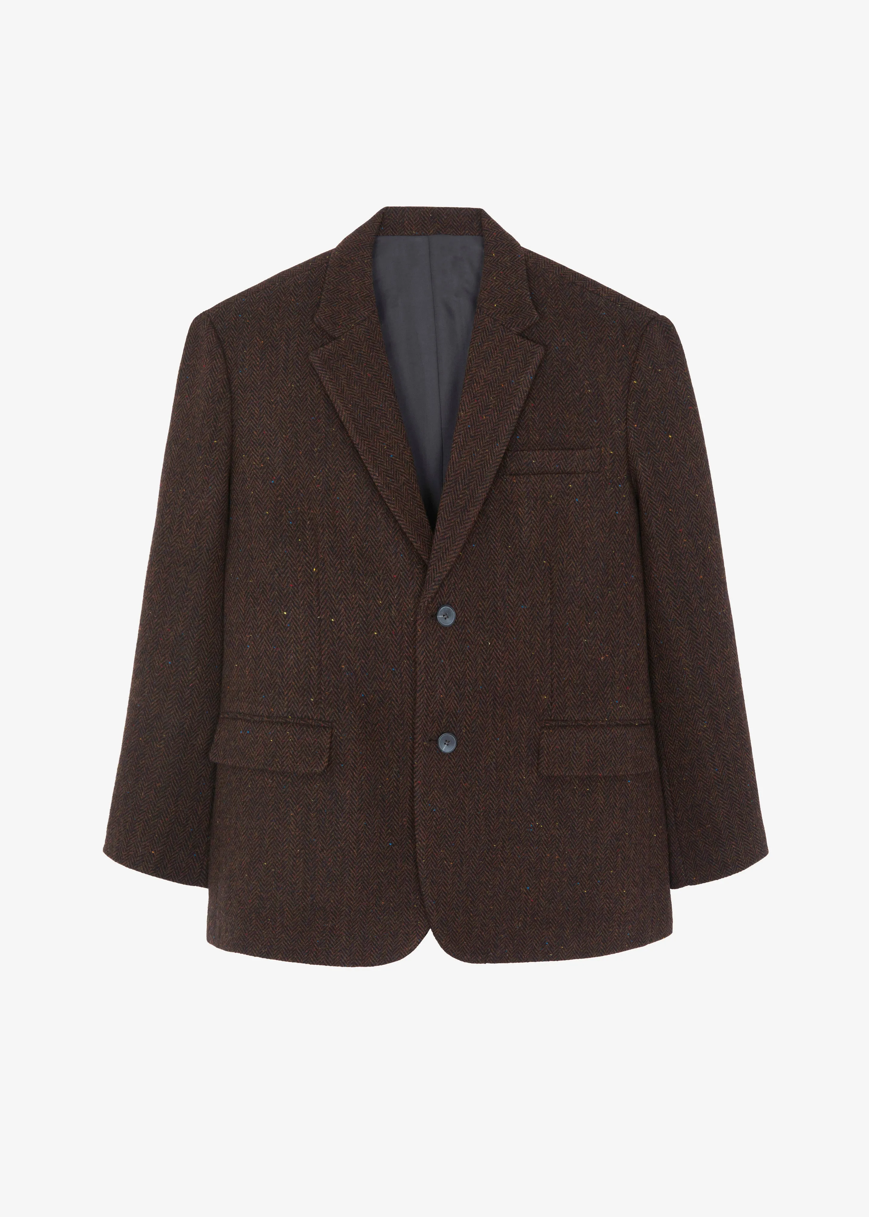 Beo Wool Blazer - Brown