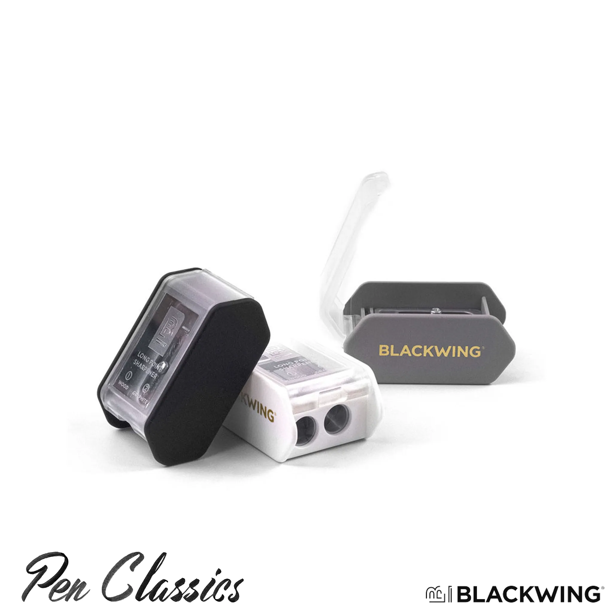 Blackwing Two-Step Pencil Sharpener – Black
