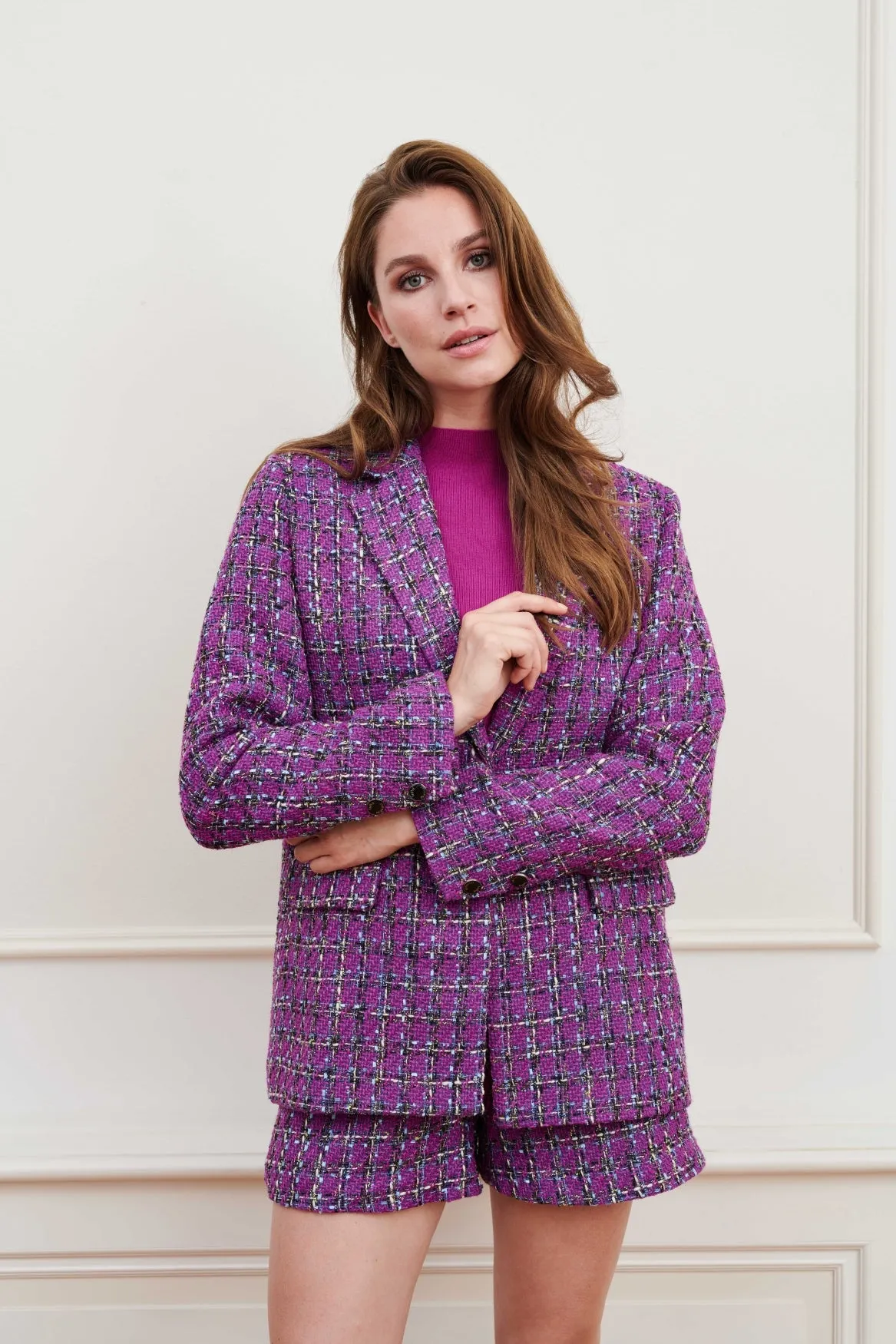 Blazer Feline | Purple