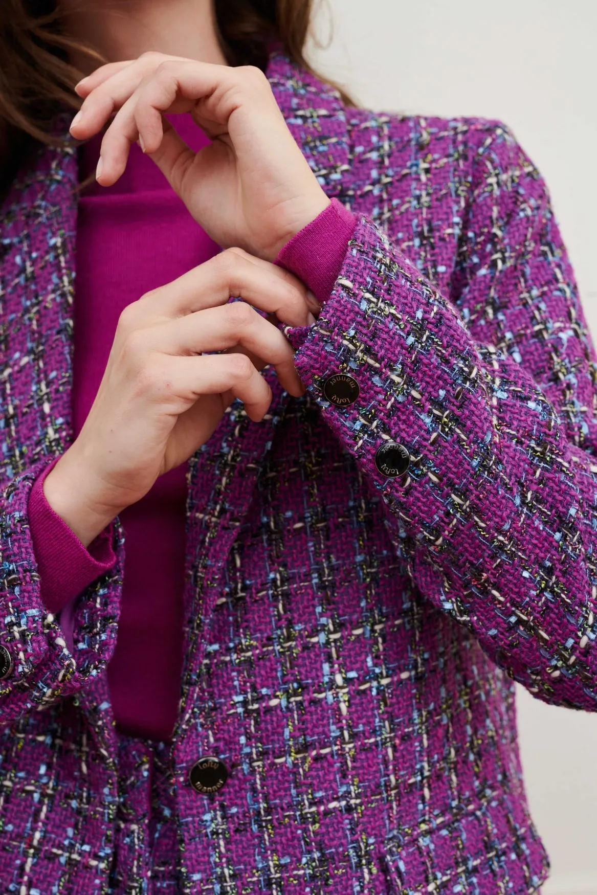 Blazer Feline | Purple
