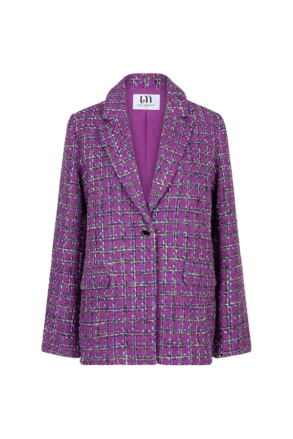 Blazer Feline | Purple