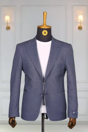 Blazer Gris Motif 15