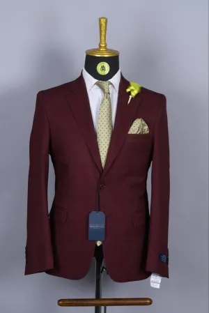 Blazer Rouge Bordeaux