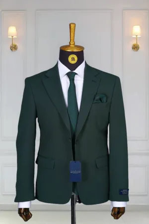 Blazer Vert Motif 16