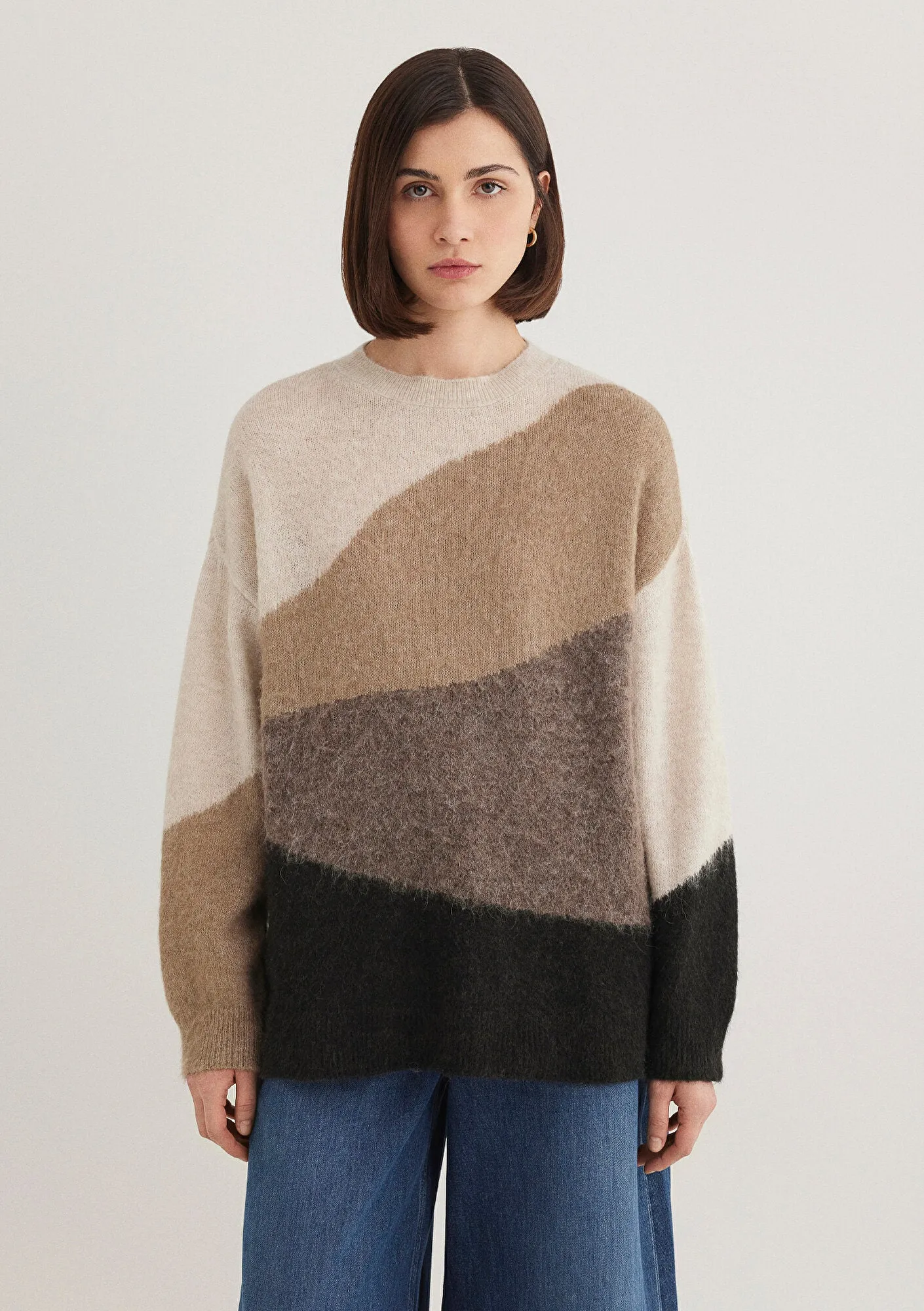 Brown Crewneck Sweater