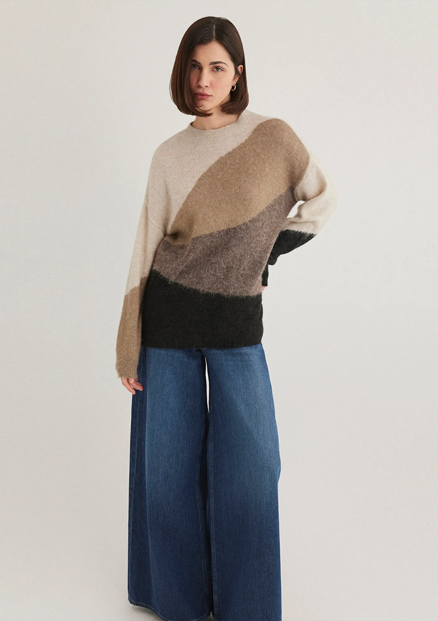 Brown Crewneck Sweater
