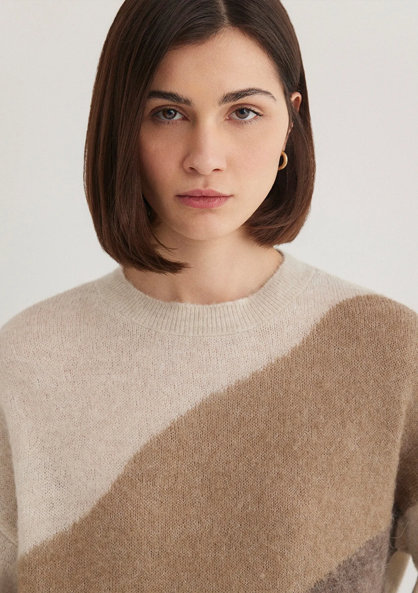 Brown Crewneck Sweater