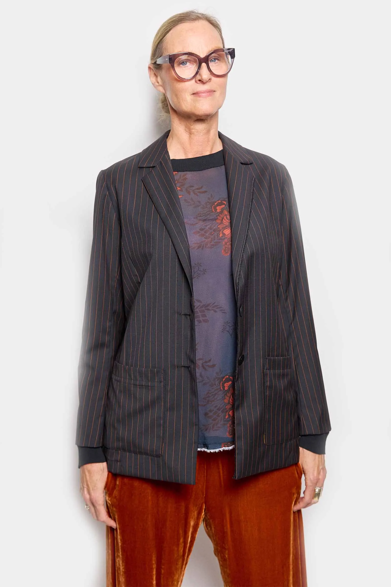 bryan tan stripe jacket