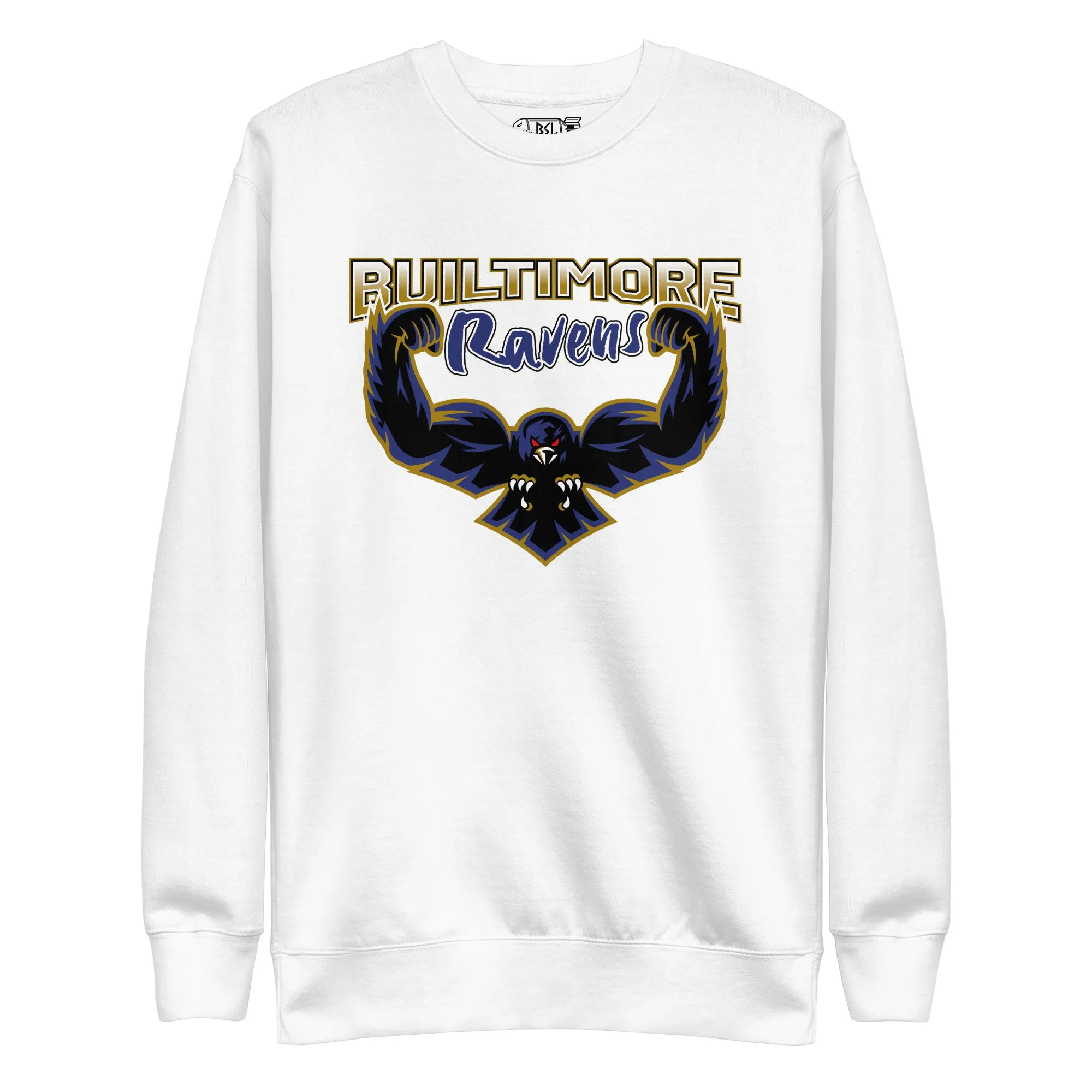 Builtimore Ravens Crewneck Sweatshirt
