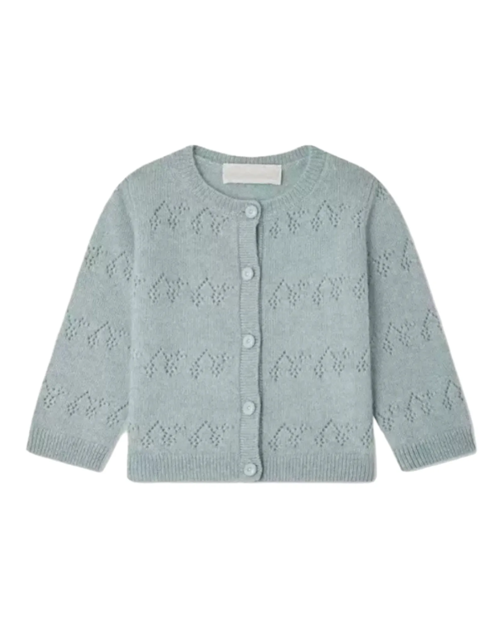 Button-Up Woollen Cardigan