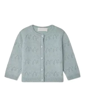 Button-Up Woollen Cardigan