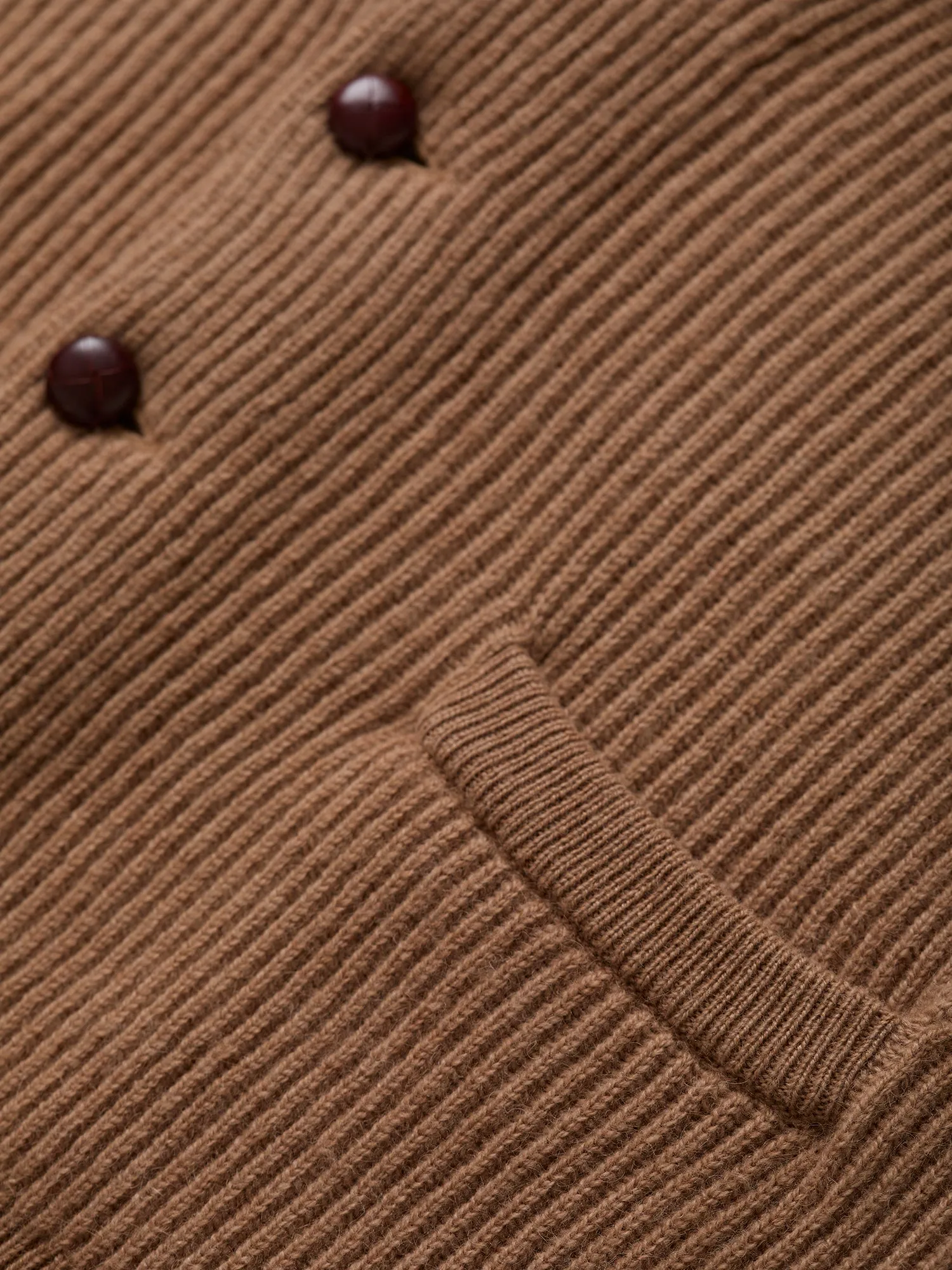 Camel Hair Shawl Collar Cardigan