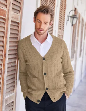 Cardigan Knit V Neck Button up Sweaters (Live Only)
