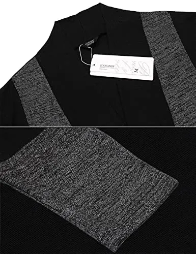 Casual Open Front Cardigan Sweater