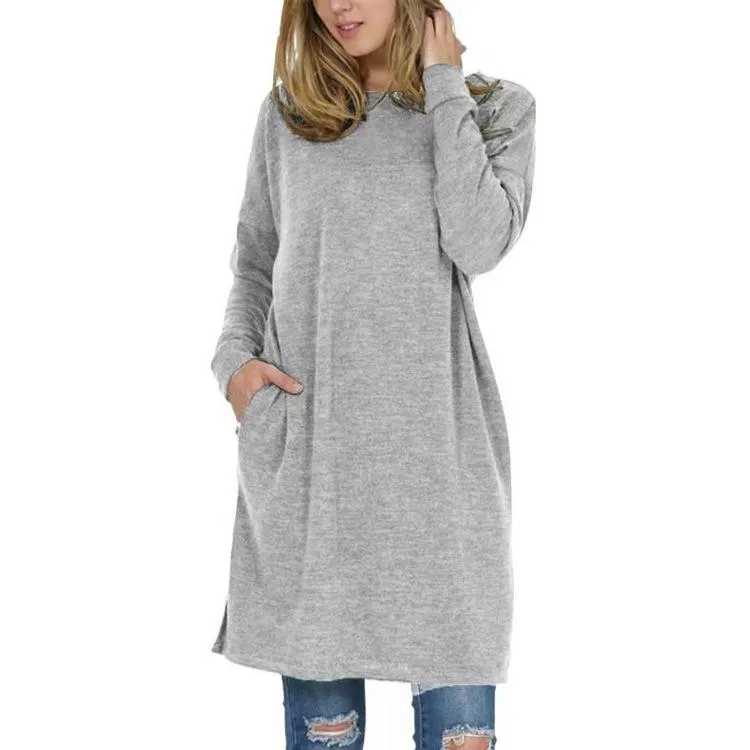 Casual Women Round Neck Long Sleeves Shirts