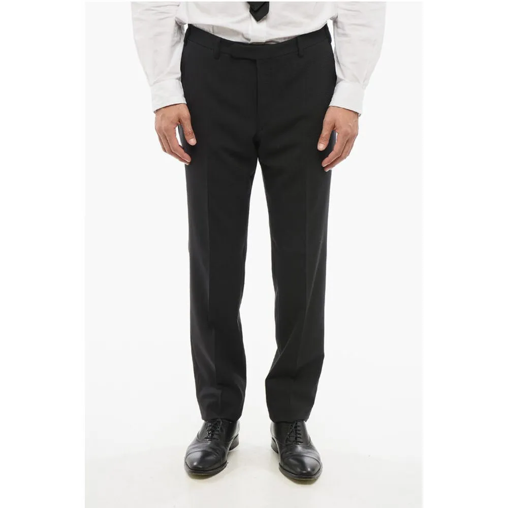 CC COLLECTION DIstrict Check REFINED Virgin Wool Suit