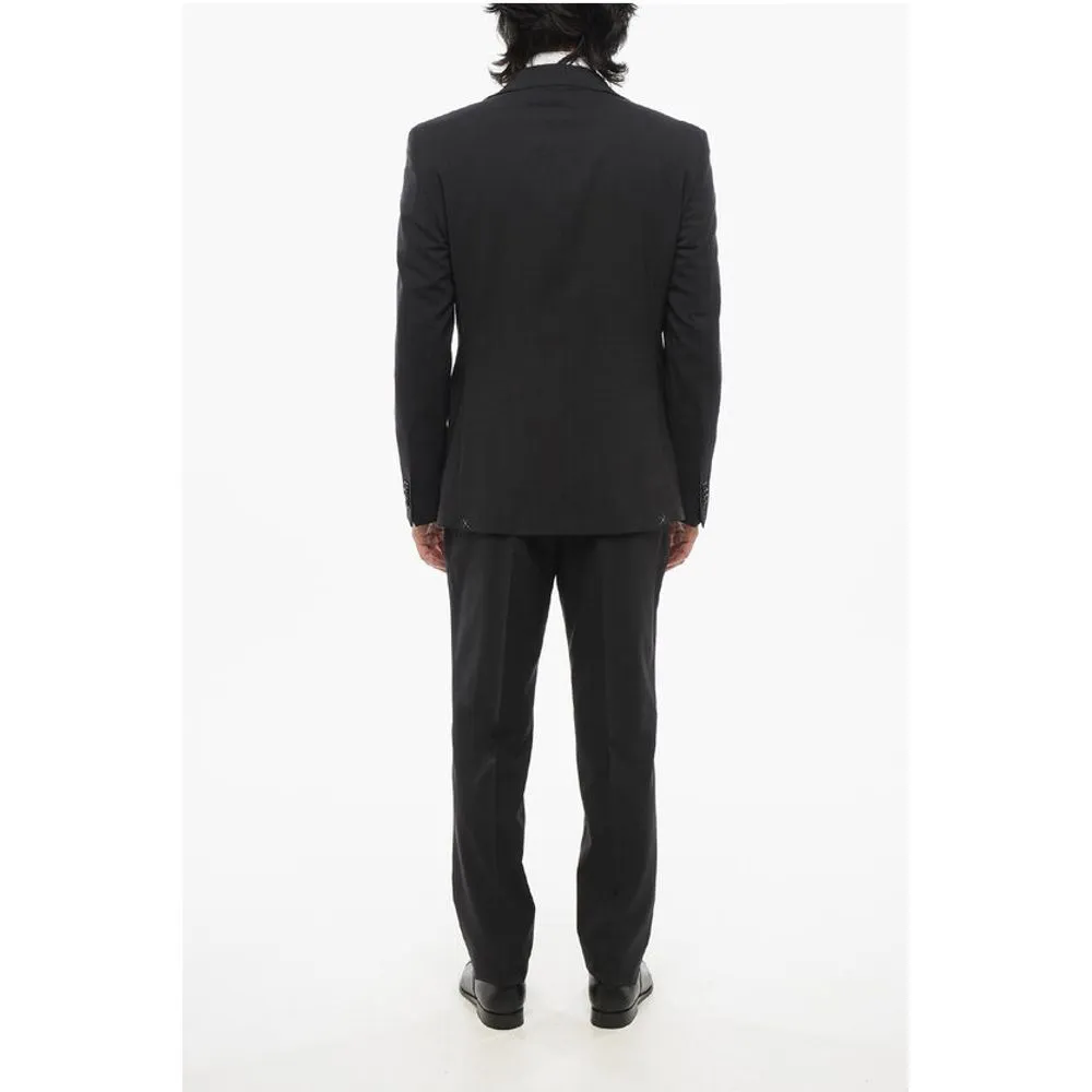 CC COLLECTION DIstrict Check REFINED Virgin Wool Suit