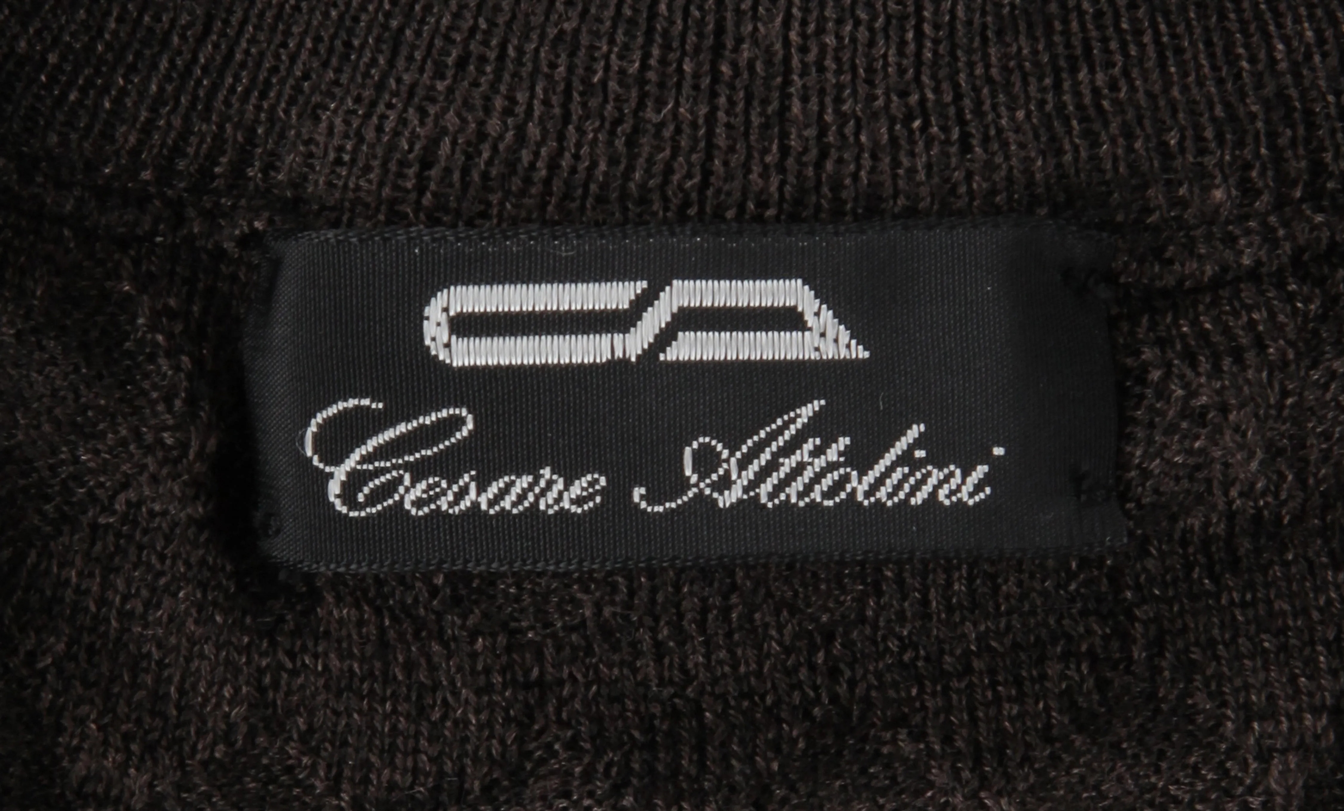 Cesare Attolini Brown V-Neck Sweater
