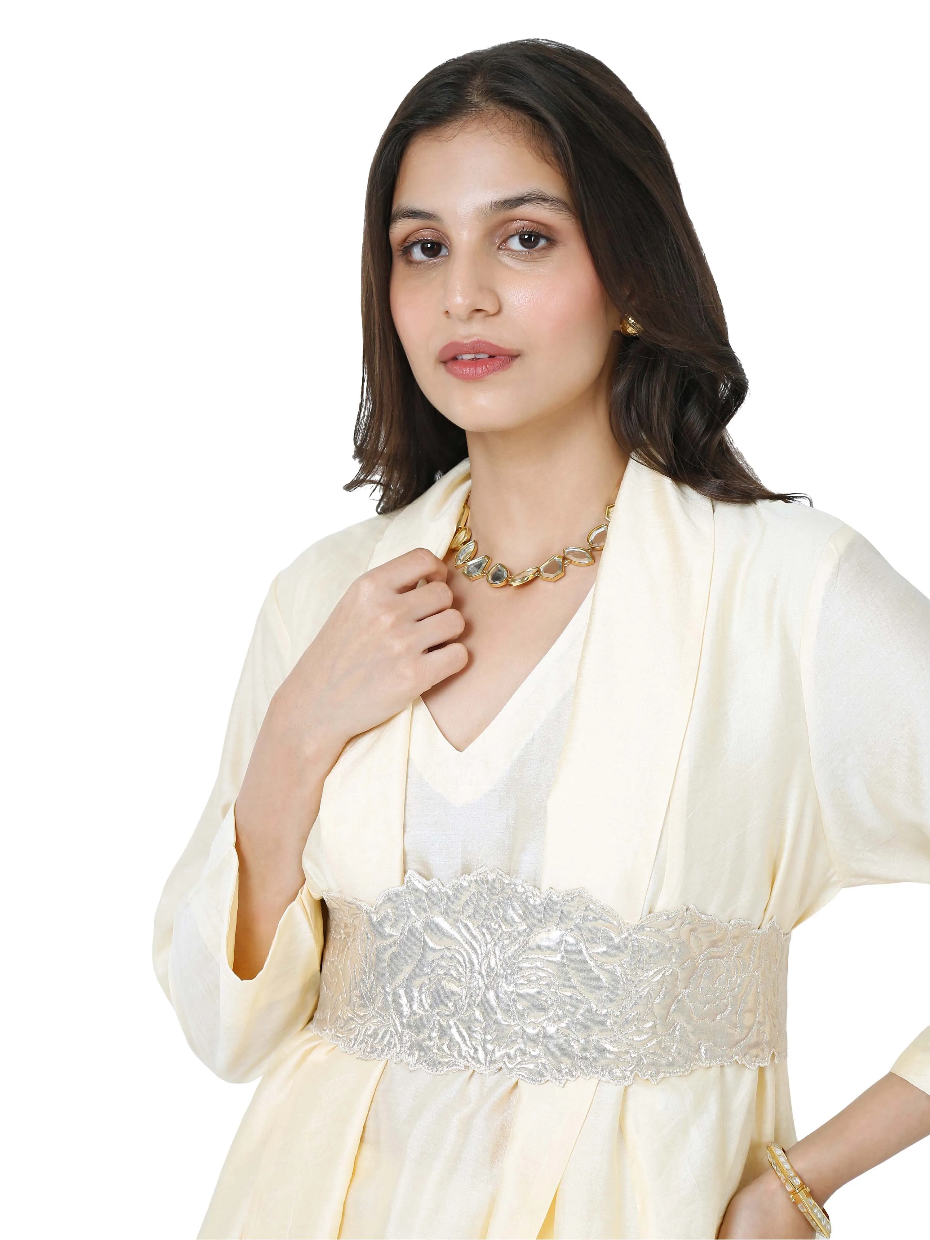 Champagne Layered tunic