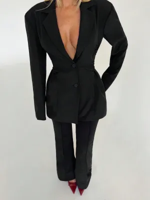 Chaqueta suelta Aloruh para mujer - Cherry Vibes