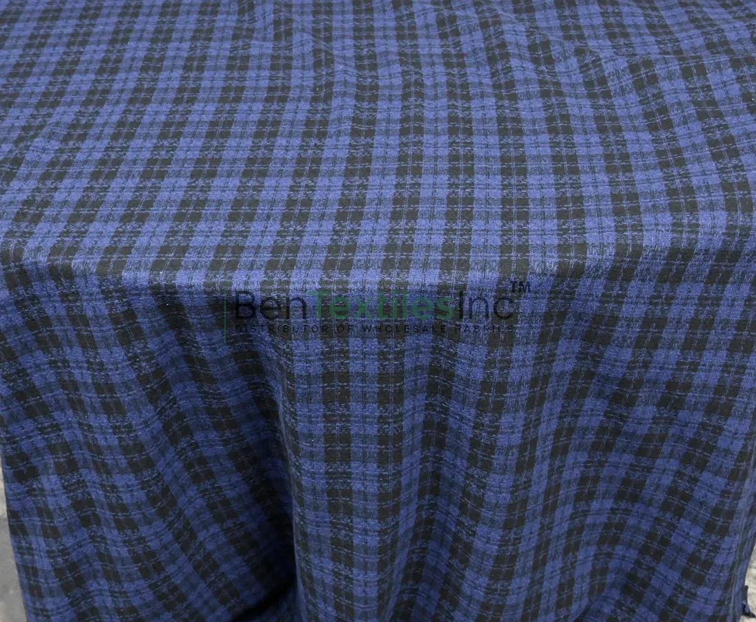 Classic Tweed Fabric | 60" Wide | Timeless Woolen Style Polyester Tweed
