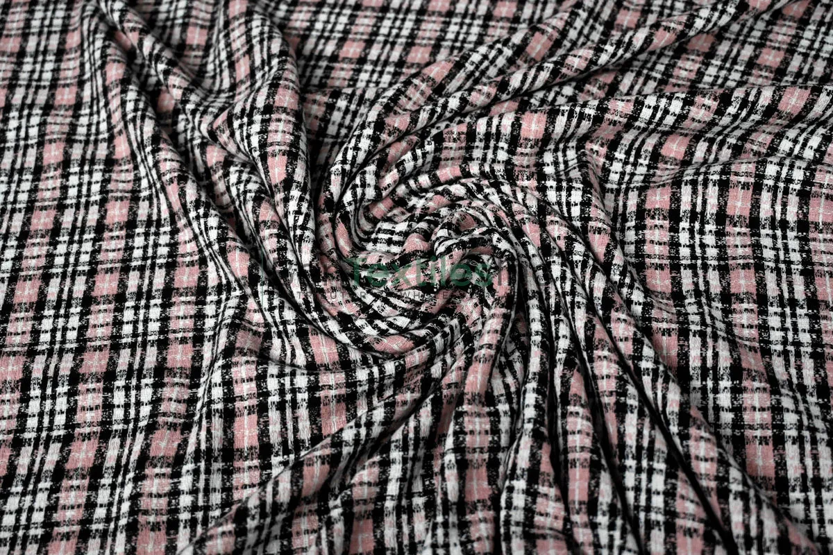Classic Tweed Fabric | 60" Wide | Timeless Woolen Style Polyester Tweed