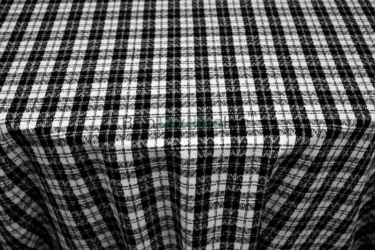 Classic Tweed Fabric | 60" Wide | Timeless Woolen Style Polyester Tweed