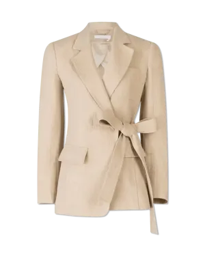Corduroy Belted Blazer