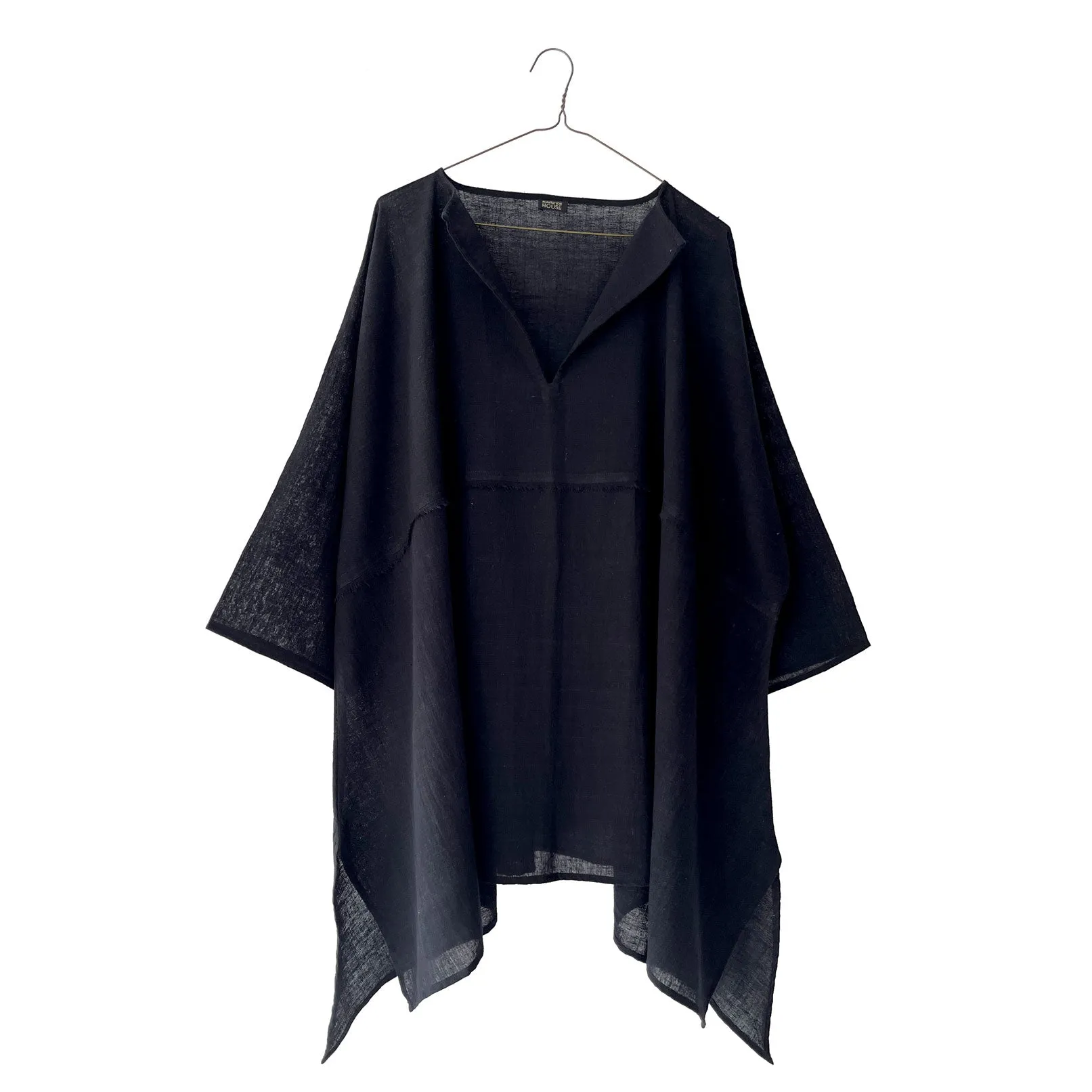 Cotton Semi-Sheer Smock