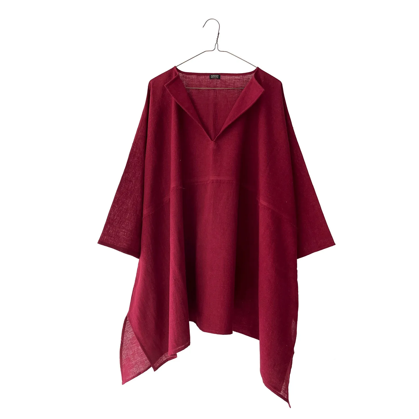 Cotton Semi-Sheer Smock