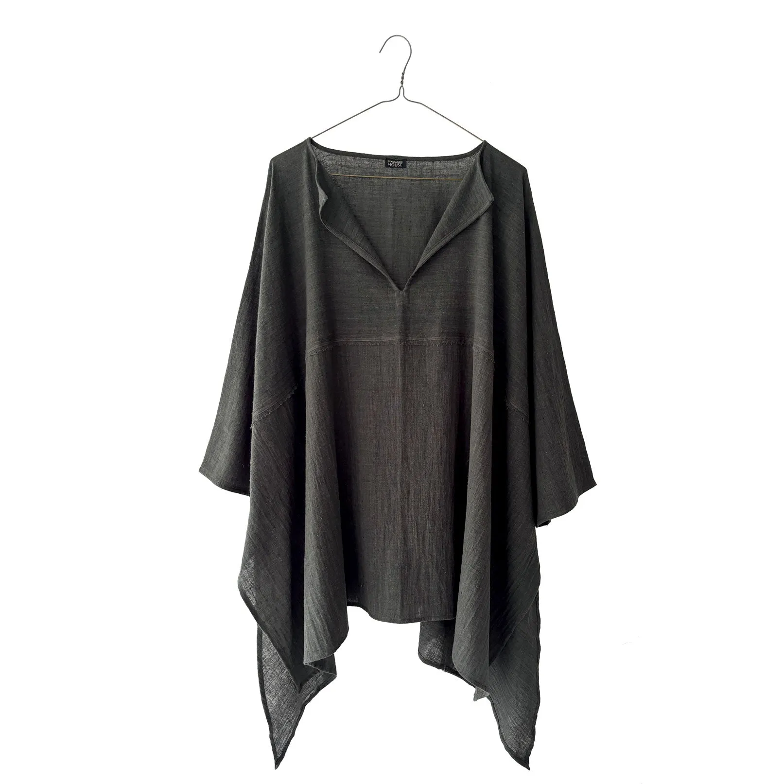 Cotton Semi-Sheer Smock