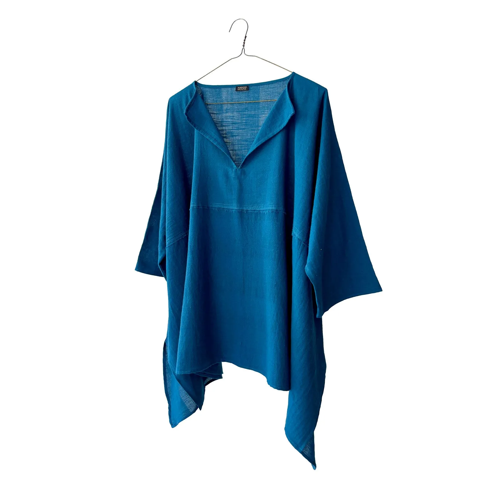 Cotton Semi-Sheer Smock