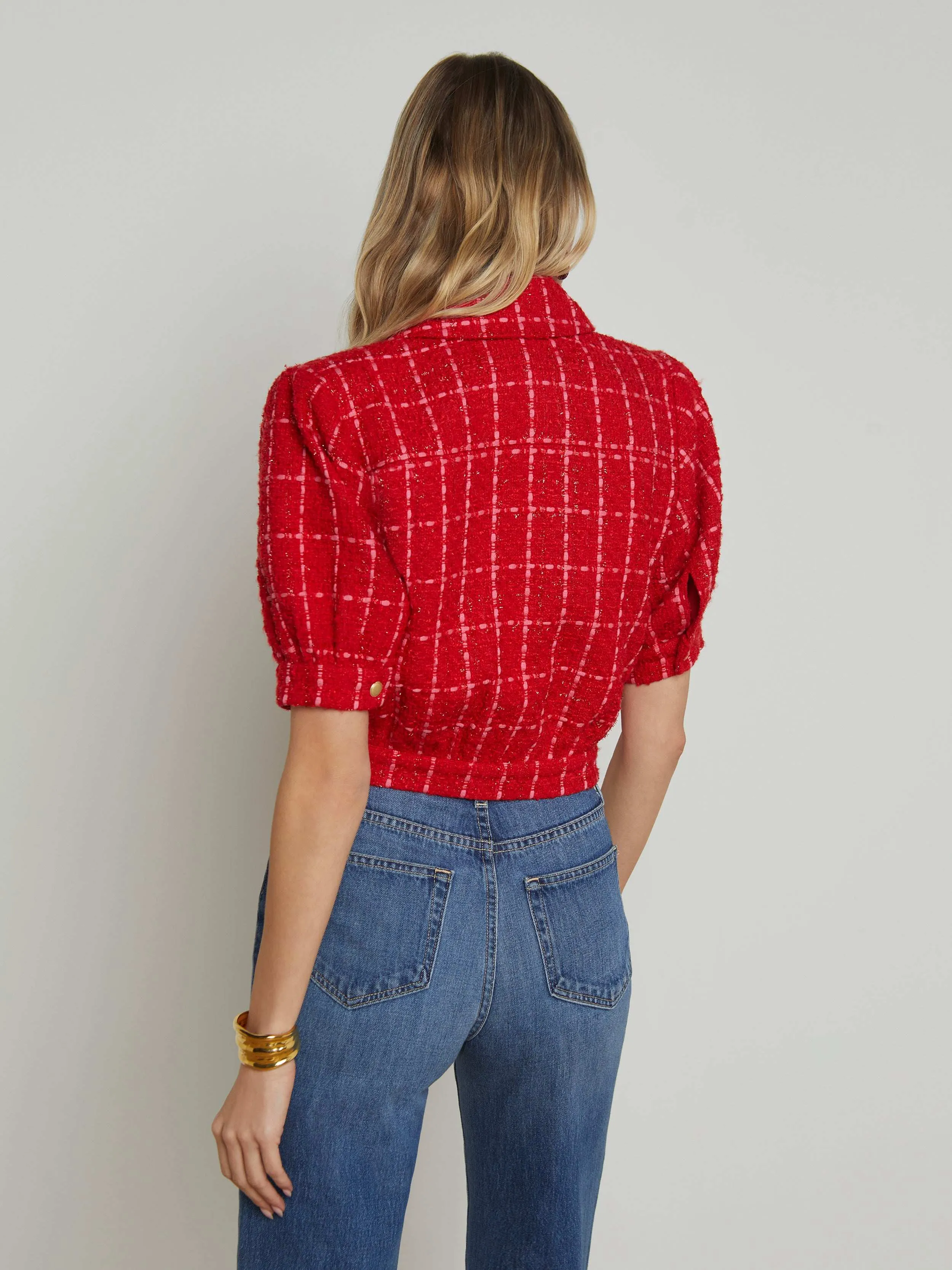 Cove Cropped Tweed Jacket